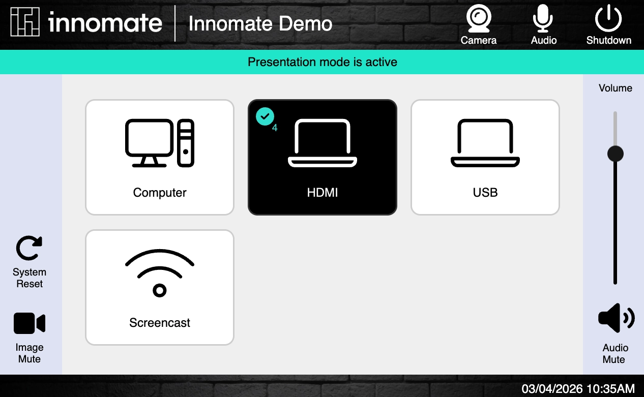 Cloud-based AI-driven AV control and automation with Innomesh